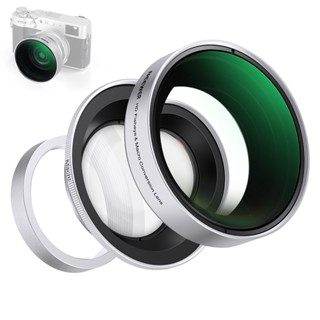 NEEWER 紐爾 LS-46 富士 X100 系列專用 49 mm x 0.43魚眼 & x1.4 微距鏡頭組