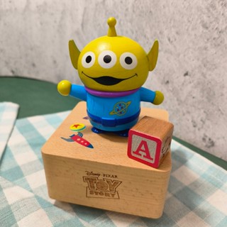 💗正版現貨💗三眼怪 彈跳音樂盒 積木款 音樂盒 玩具總動員 迪士尼 禮物 交換禮物 生日禮物 木製音樂盒 皮克斯 卡通