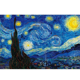 日本製 BEVERLY 梵谷星空拼圖 夜間咖啡館1000片 26x38cm