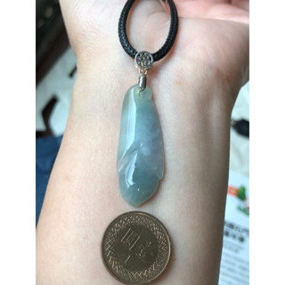 緬甸玉天然A貨翡翠玉墜 冰種 淡綠 紫色 藍水 多彩 玉蘭 玉蘭花