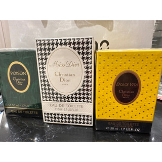 Dior大集合Miss Dior,DolceVita,Poison，迪奧小姐甜蜜生命毒藥