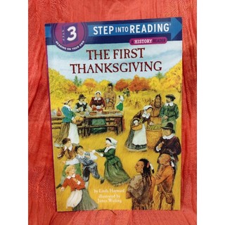 Step into reading 英語讀本 reader 英語學習 first thanksgiving