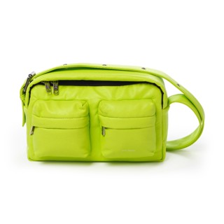 【SAMO ONDOH】Pocket Nemo Bag M - nappa neon green 臺灣唯一正版代理 現貨