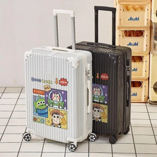 免運 ⭐三眼仔 日系 行李箱 女生 鋁框行李箱⭐20吋 小清新便攜 登機箱 加厚 大容量 學生 旅行箱 男生24吋