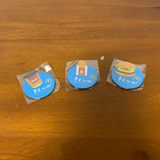 麥當勞 早安加油 磁鐵 冰箱磁鐵 冰箱貼 薯餅 咖啡 漢堡 全新