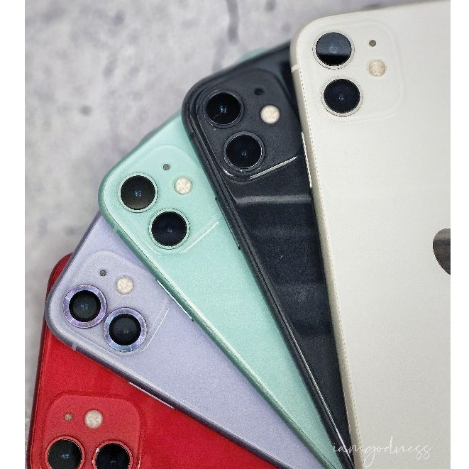 Apple iPhone 11 二手機 白/紫/綠/紅/黑 iphone11 64g 128G 256 I11