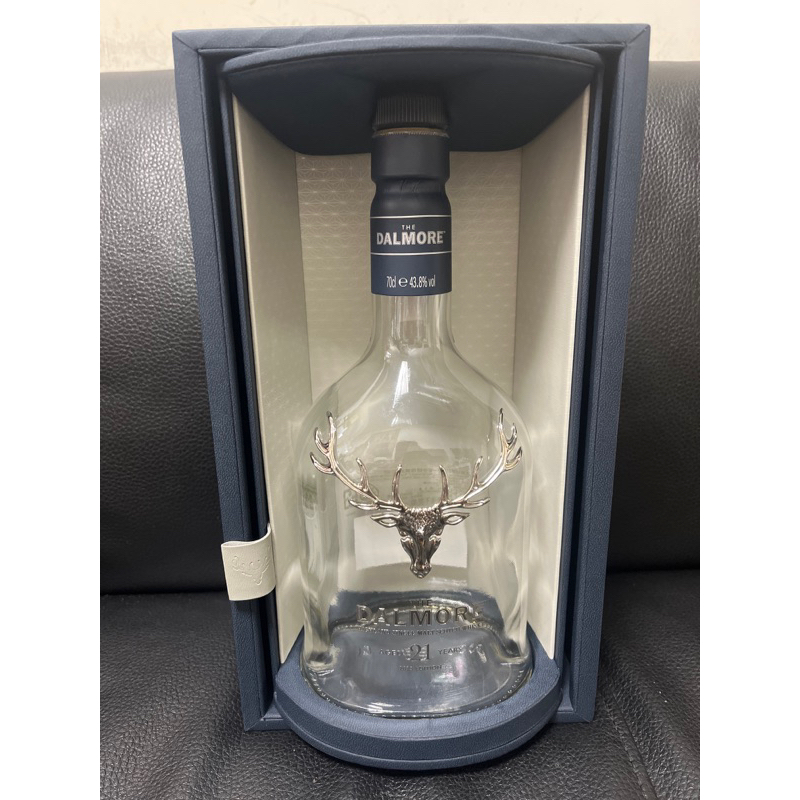 😊大摩 璀燦21年蘇格蘭單一麥芽威士忌空酒瓶（含軟木塞和盒）700ml