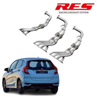 RES排氣管 本田 Honda Fit Jazz GK5 1.5 客製化 SS304不銹鋼 鈦合金 【YGAUTO】