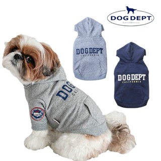 【你和我的狗】 日本DOG DEPT 鈕扣式連帽衫 寵物衣服 【現貨】 狗狗衣服 小狗衣服 臘腸狗 法鬥 大狗衣服