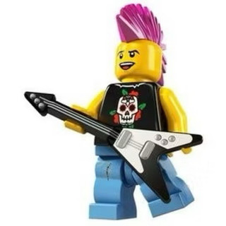 LEGO 樂高 8804 第四代 人偶包 4號 搖滾吉他手