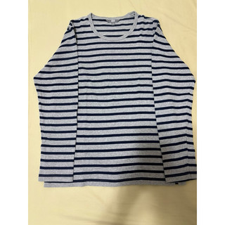 Uniqlo 條紋長袖 （二手） M號