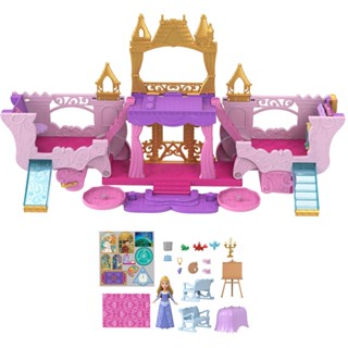MATTEL 迪士尼公主-城堡馬車遊戲組合 娃娃 正版 美泰兒