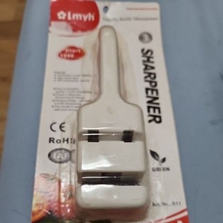 白色雙槽便利型磨刀器