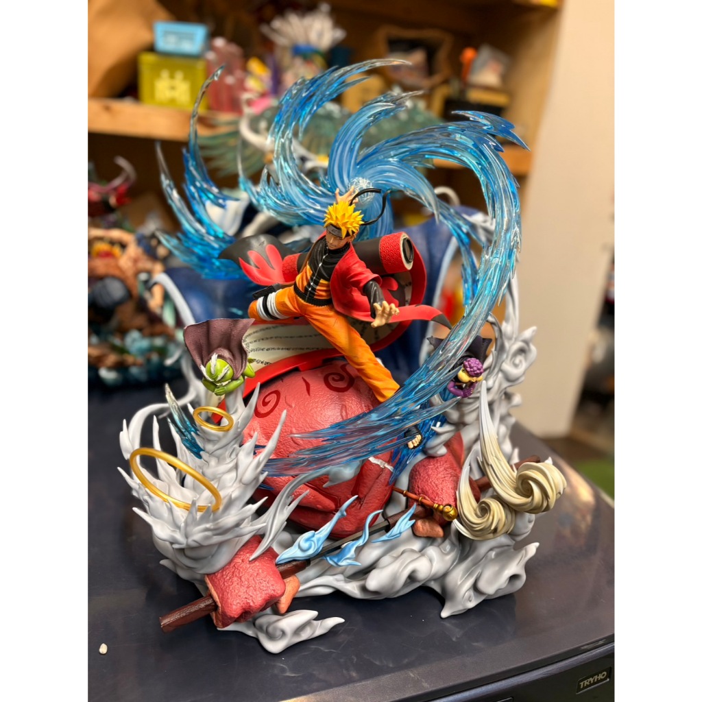 👾🅣🅞🅨🅢🅣🅞🅡🅔淘玩公仔店👾『GK現貨』啓原 1/7 漩渦鳴人 仙人模式 風遁螺旋手裏劍