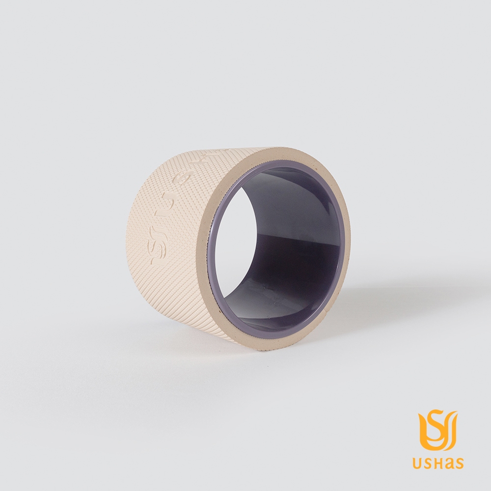 【瑕疵加購品】USHaS 瑜癒丨稻穀環保瑜珈輪S丨台灣製