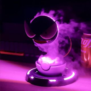 鬼斯加濕器 鬼斯 耿鬼加濕器 寶可夢寵物小精靈耿鬼加濕器模型 擺件 男生交換禮物