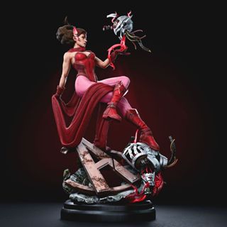 【✨AKIRA STUDIO✨非成品】 白模 GK 模型 CA3D 1/9 緋紅女巫