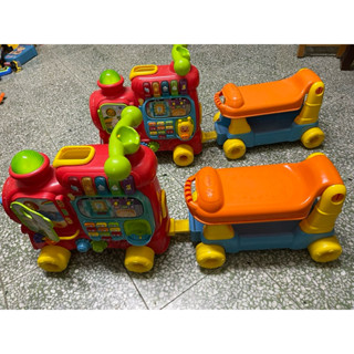 Vtech 4合一智慧積木學習車 二手