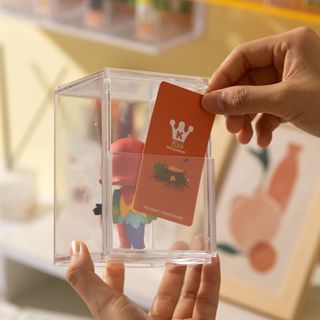 LABUBU 盲盒收納 展示架 泡泡瑪特 手辦展示盒 透明公仔 娃娃玩偶 防塵盒子 可疊加 公仔娃娃展示櫃