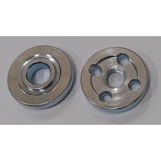 【雙魚五金】4" 砂輪機 上下華司 上華司 法蘭片 有牙 無牙 4英吋 華司 通用型 平面砂輪機用