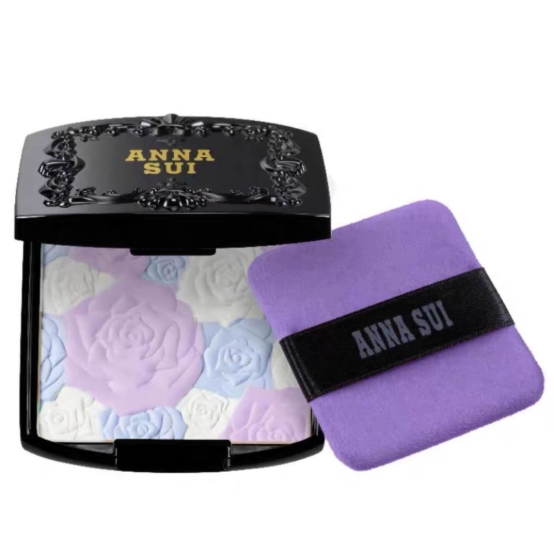 現貨 ANNA SUI 玫瑰花卉蜜粉餅 日本專櫃 蜜粉散粉 定妝蜜粉