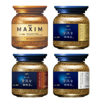 思維韓食｜AGF MAXIM 微奢華咖啡店 香醇咖啡罐 咖啡粉 無糖 即溶 黑咖啡