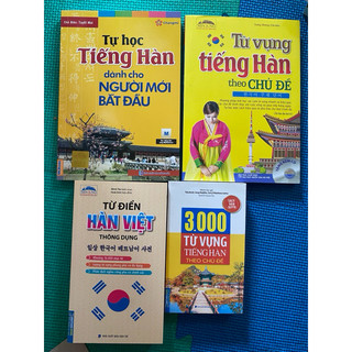 Sách Tiếng Hàn cho người mới học - Từ điển tiếng Hàn