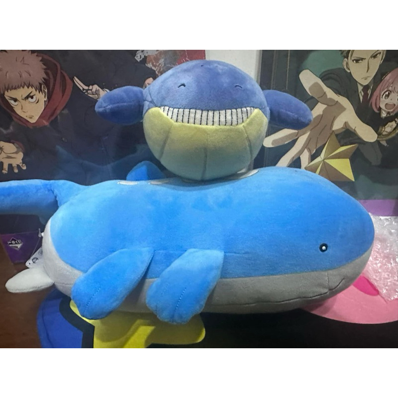 日版 萬代 神奇寶貝 寶可夢 吼吼鯨 吼鯨王 小日貨 小娃娃 小景品