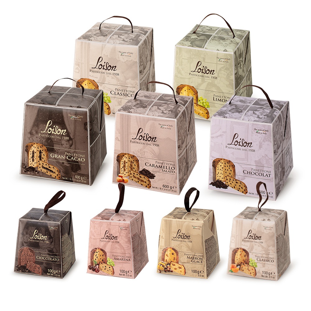 Loison 潘娜多妮蛋糕 (巧克力/糖漬栗子/黑櫻桃/經典/焦糖/檸檬)【玩饗食庫】義大利麵包 聖誕蛋糕 聖誕禮物