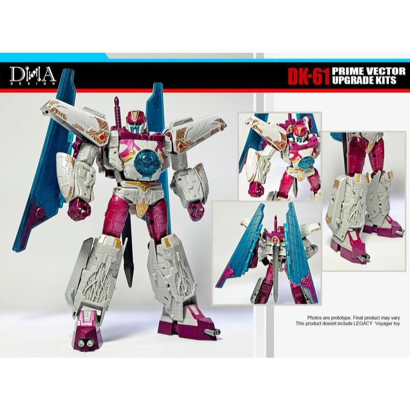 【杯麵宅品】25年2月預購! DNA Design DK-61 引天行 Vector Prime 配件包