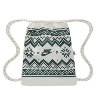 {OGC} NIKE DRAWSTRNG FAIR ISLE 印花LOGO 束口袋 側邊拉練 米綠 FZ7287-133