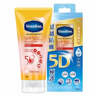 【Vaseline 凡士林】5D極護水感防曬乳170ml｜防曬 抗UV 夏日外出必備 DS021979