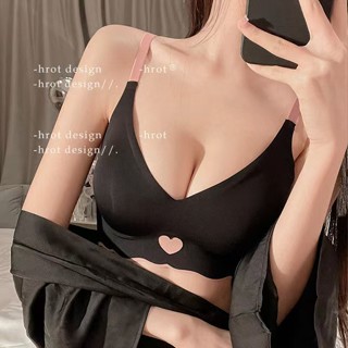 Lam 內衣女 乳膠內衣 無痕內衣 無鋼圈內衣 薄罩杯 小胸聚攏 收副乳 防下垂 光面 運動內衣 冰絲內衣