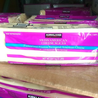 COSTCO 好市多 美國 科克蘭 美製瑞士風味乾酪片 2.27公斤 起司片 乾酪片 起司 乾酪 瑞士 Cheese