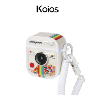 【Wakcas】Airpods 4｜拍立得彩色滾珠耳機殼 1 2 3 Pro 2 滾珠 耳機套 磁吸 相機 拍立得