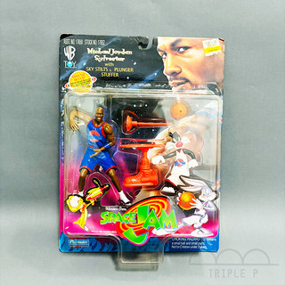 Playmates SPACE JAM 怪物奇兵 JORDAN Sylvester NBA 公仔 模型 吊卡玩具 復古