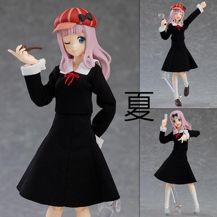 《夏本舖》代理 Figma 540 輝夜姬想讓人告白 藤原千花 美少女 制服 帽子 書記 放大鏡 天才 戀愛 手機 可動