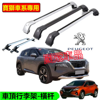 寶獅車頂架 行李架 橫槓鋁合金置物架 載重橫桿旅行架3008 2008 308 5008 508 crz 207 307
