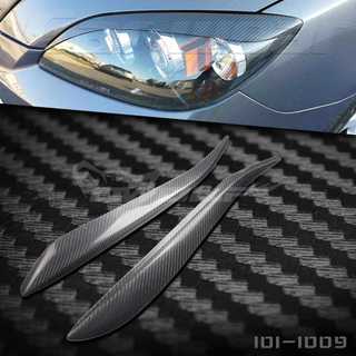 適用於MAZDA 3 馬自達3 08兩廂 進口 碳纖維 燈眉 馬3 M3 改裝燈眉 馬三 燈眉 大燈保護 燈眉飾條