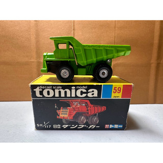 Tomica Tomy 日製 黑盒 No.59 日立 DUMP-CAR