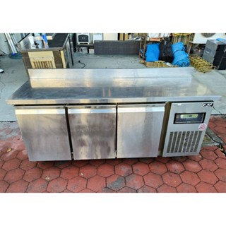 【二手倉庫-崇德店】二手家電☆六尺工作臺冰箱(全冷凍)☆冷凍冰箱 白鐵冰箱 桌下冰箱 全凍冰箱 營業用冰箱 6尺工作臺冰