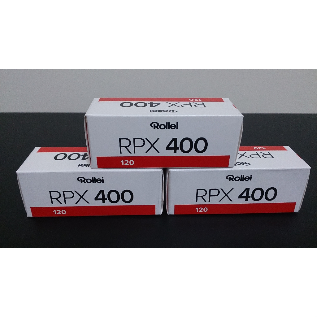 ROLLEI RPX400 120中幅底片 中幅負片 120黑白負片