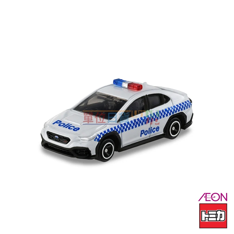 『 單位日貨 』日本正版 TOMICA 多美 AEON 速霸陸 WRX S4 STI 澳洲警察 NO.77