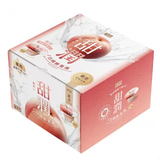 盛香珍 甜潤白桃鮮果凍 300公克 X 10入#335320好市多代購3191399
