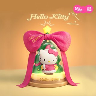 野獸國直營店｜MarTube 馬克圖布 三麗鷗 小夜燈 Hello Kitty 聖誕裝