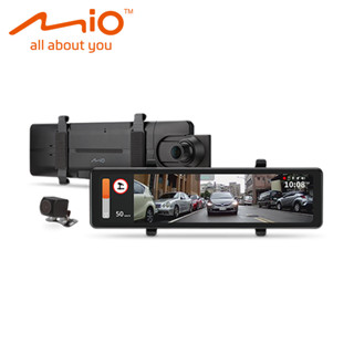 MIO MiVue™ R810D 4K 安全預警六合一 電子後視鏡 行車記錄器 贈64G 記憶卡 送安裝