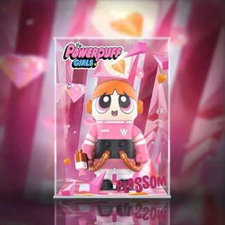 【主題展示盒】POP MART 泡泡瑪特 飛天小女警 MEGA SPACE MOLLY 400% 公仔展示櫃 收納盒