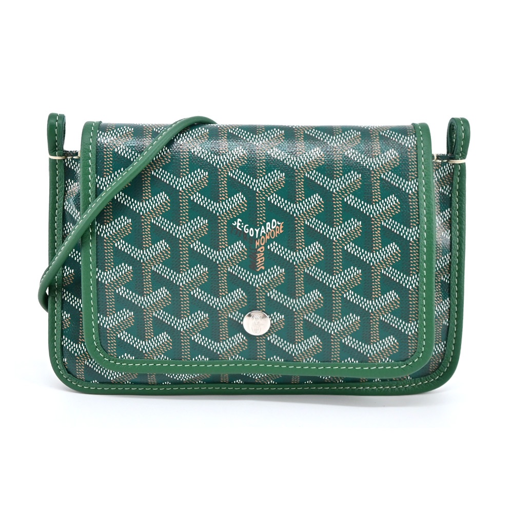 GOYARD PLUMET 斜背包-綠｜100%原廠真品｜JS Maxx官方旗艦館