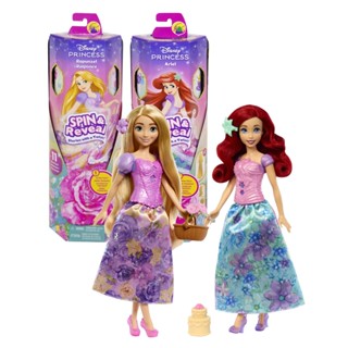 MATTEL 迪士尼公主- 旋轉驚喜娃娃系列 娃娃 正版 美泰兒 愛麗兒 樂佩