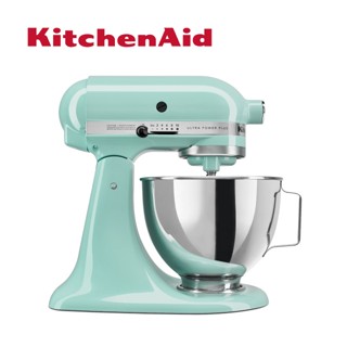 【KitchenAid】4.8公升/5Q桌上型抬頭式攪拌機(湖水藍)